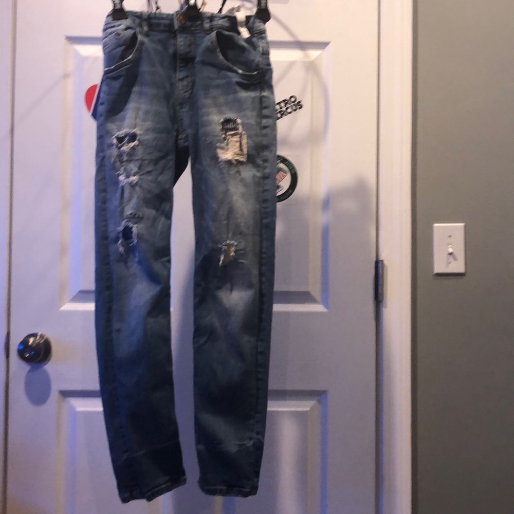 Zara blue jeans